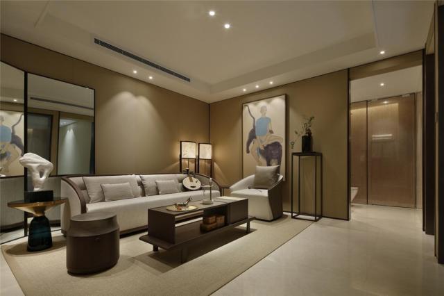 129平米的三居室装修只花了13万，中式风格让人眼前一亮