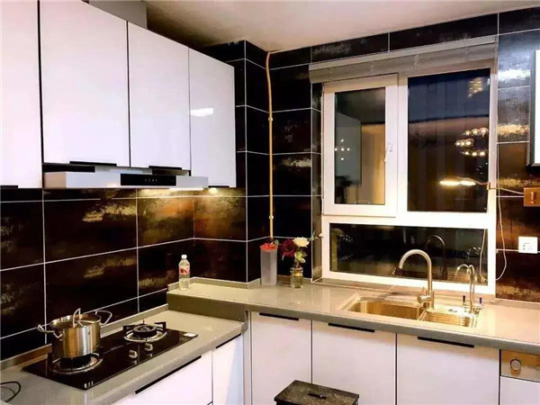 厨房改造 高低台设计 